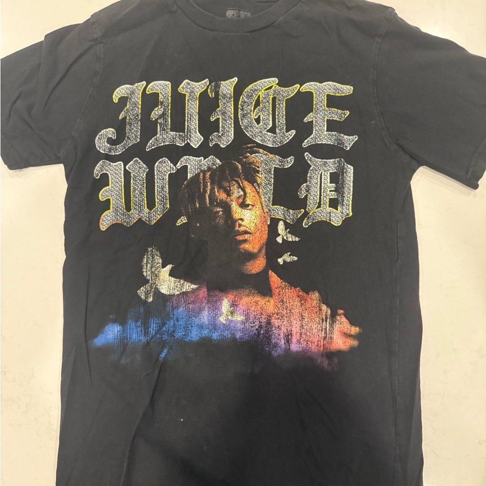 Juice WRLD Graphic Black T-Shirt